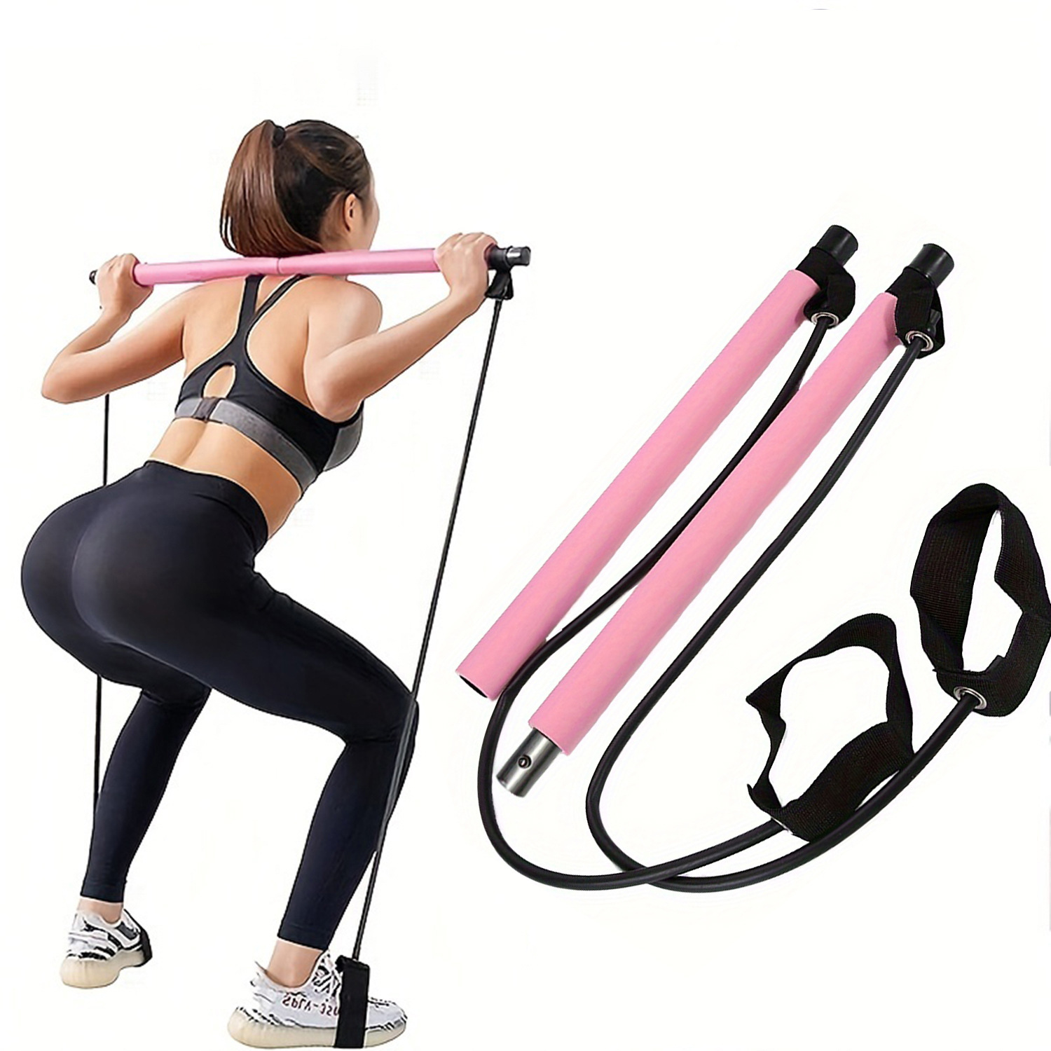 Pilates And Yoga Combined - Multifunctional Pilates Bar Combination Fitness Yoga