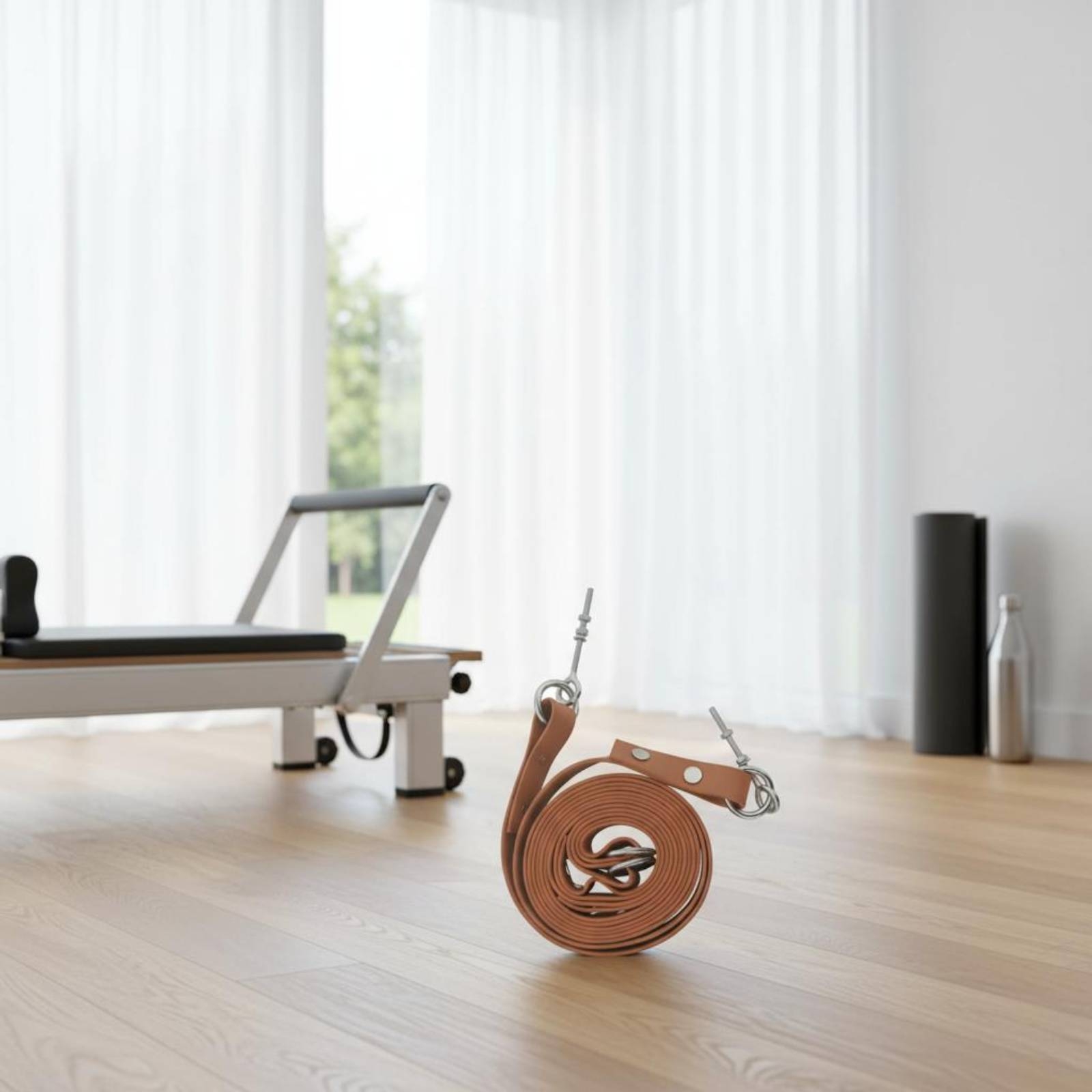 Pilates & Yoga Knokke - Reformer Double Loop Strap Comfortable Pilates