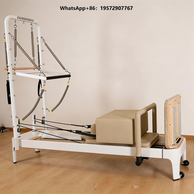 White Pilates Reformer Bed Cor - đánh giá và giá Pilates Yoga Loft