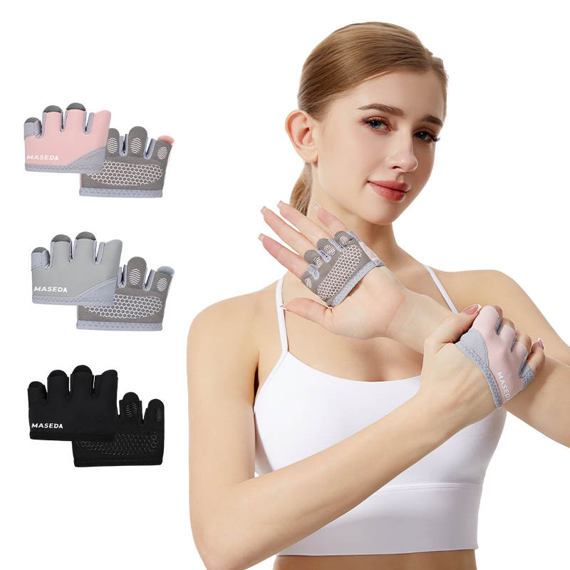 Pair of Fitness Fingerless Glo - đánh giá và giá Pilates Yoga Fitness