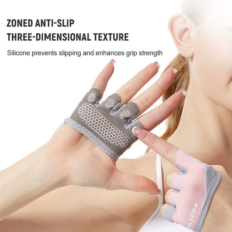 Pair of Fitness Fingerless Glo - đánh giá và giá Pilates Yoga Fitness