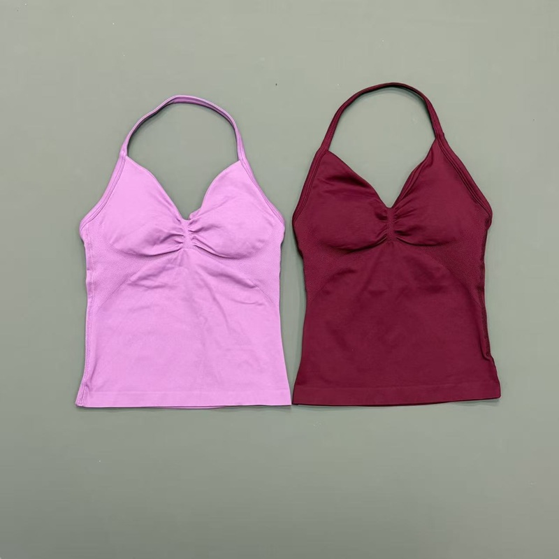 Gym Women Sports Tank Top Seam - đánh giá và giá Yoga Strap Cotton