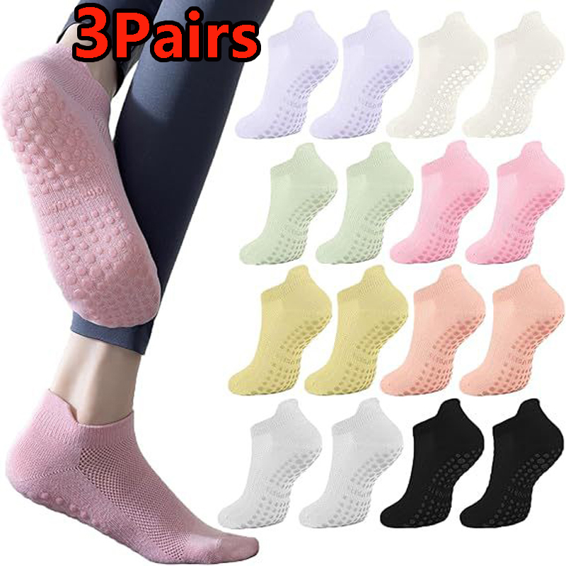 3 Pairs Yoga Socks for Women B - đánh giá và giá Pilates Yoga Youtube