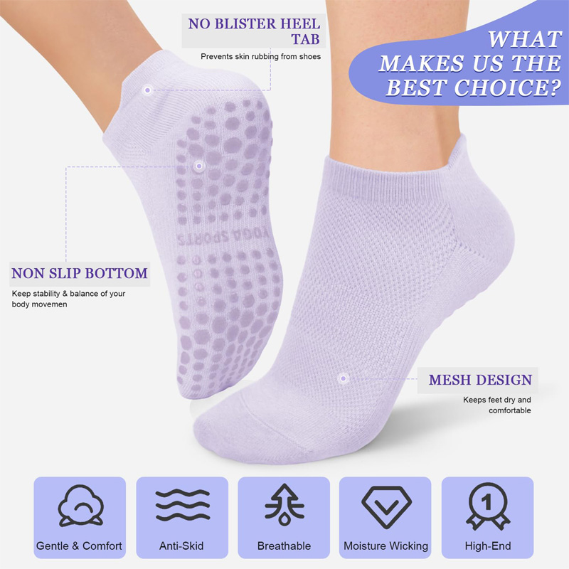 3 Pairs Yoga Socks for Women B - đánh giá và giá Pilates Yoga Youtube