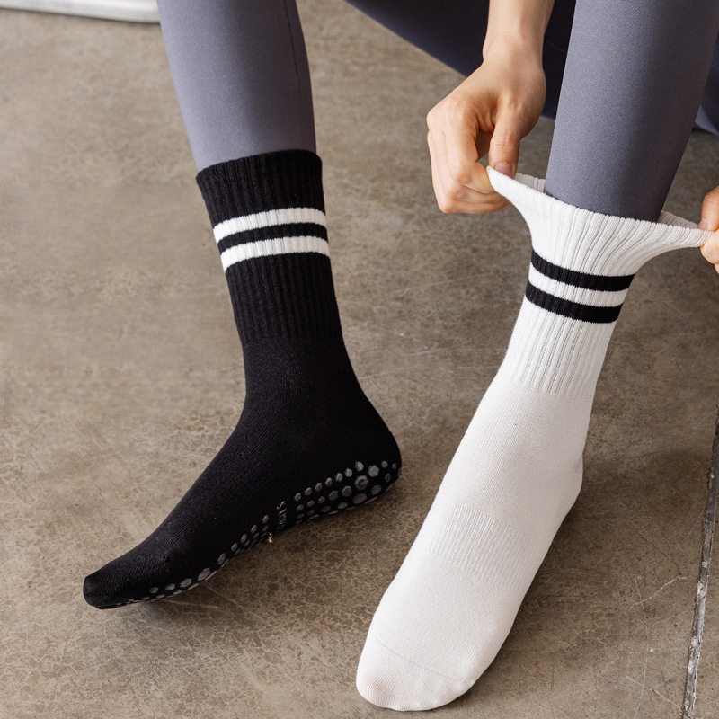 Women Non Slip Yoga Socks, Gri - đánh giá và giá Pilates Yoga Fitness