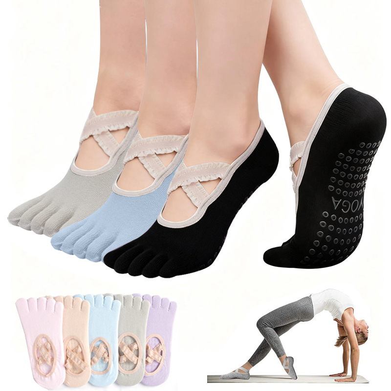 Ladies Non-Slip Pilates Socks  - đánh giá và giá Pilates Yoga Fitness