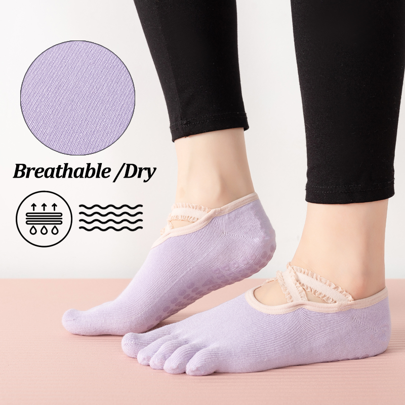 Ladies Non-Slip Pilates Socks  - đánh giá và giá Pilates Yoga Fitness