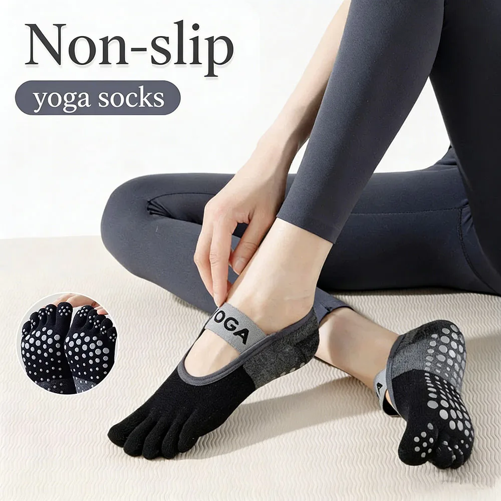 1 Pair of Women's Five Finger  - đánh giá và giá Pilates Yoga Youtube