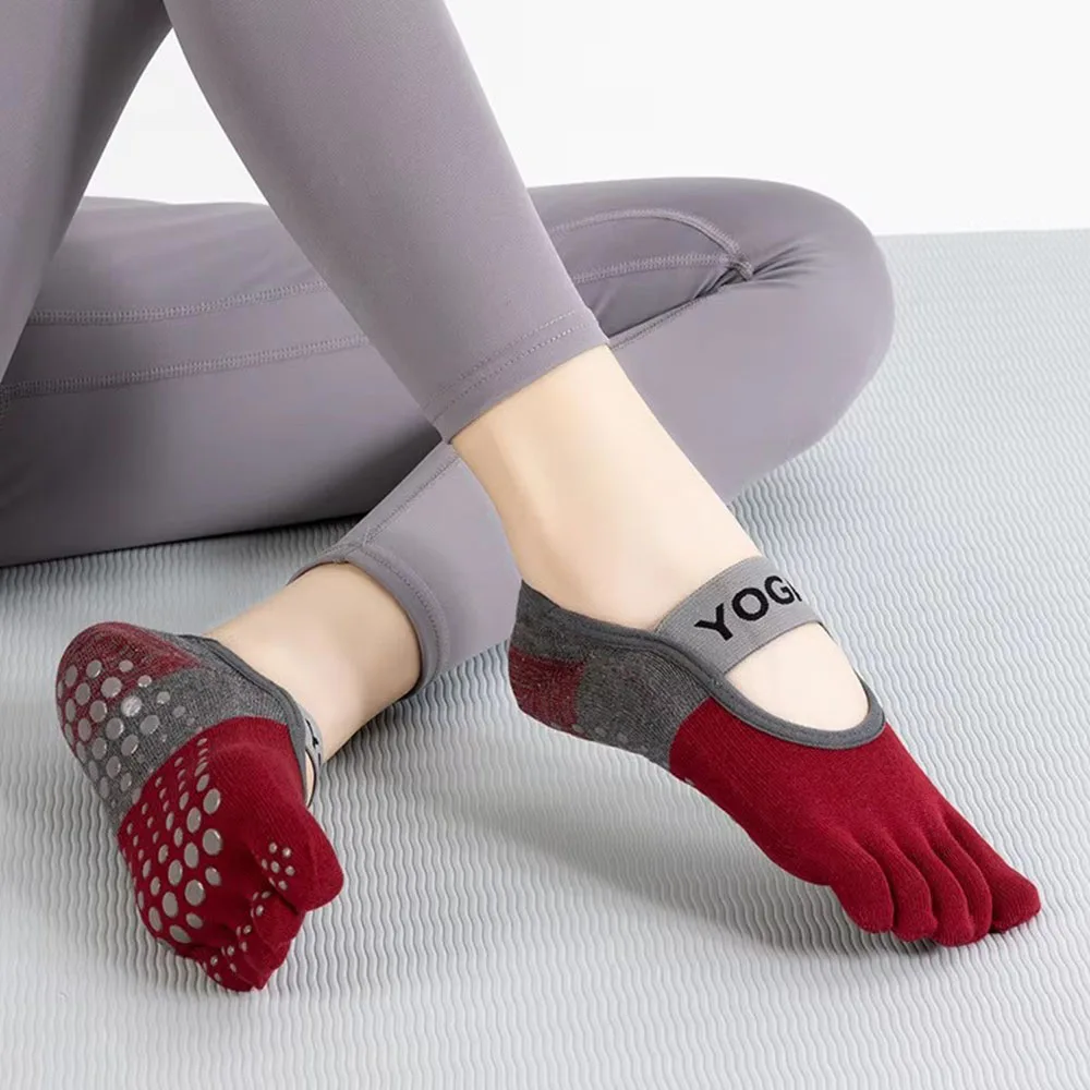 1 Pair of Women's Five Finger  - đánh giá và giá Pilates Yoga Youtube