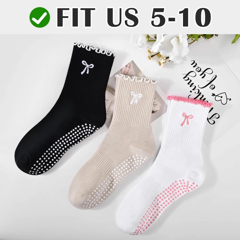 Professional Yoga Socks, Cotto - đánh giá và giá Pilates Yoga Fitness