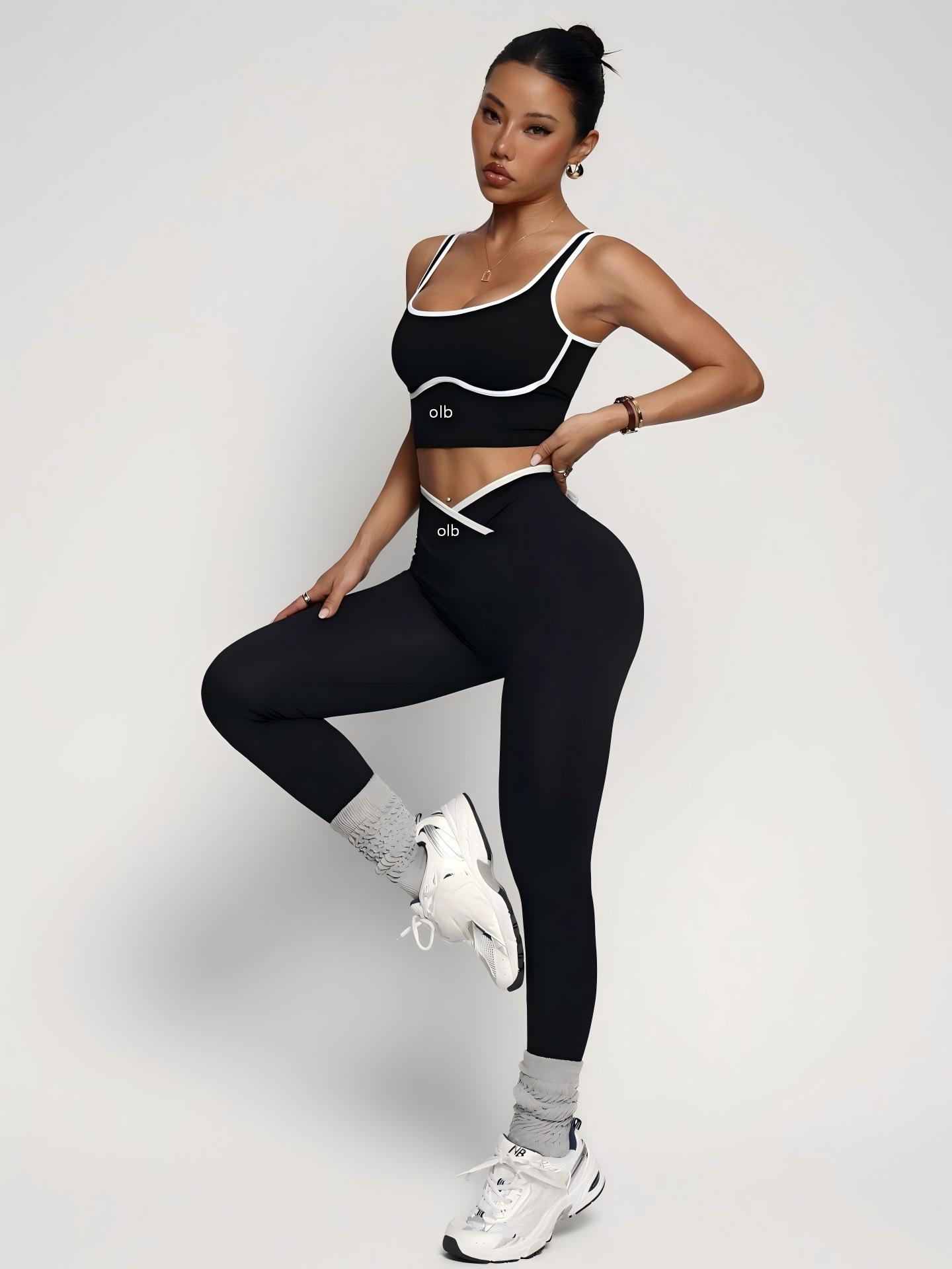 2-piece new sports bra vest pa - đánh giá và giá Yoga Strap Cotton
