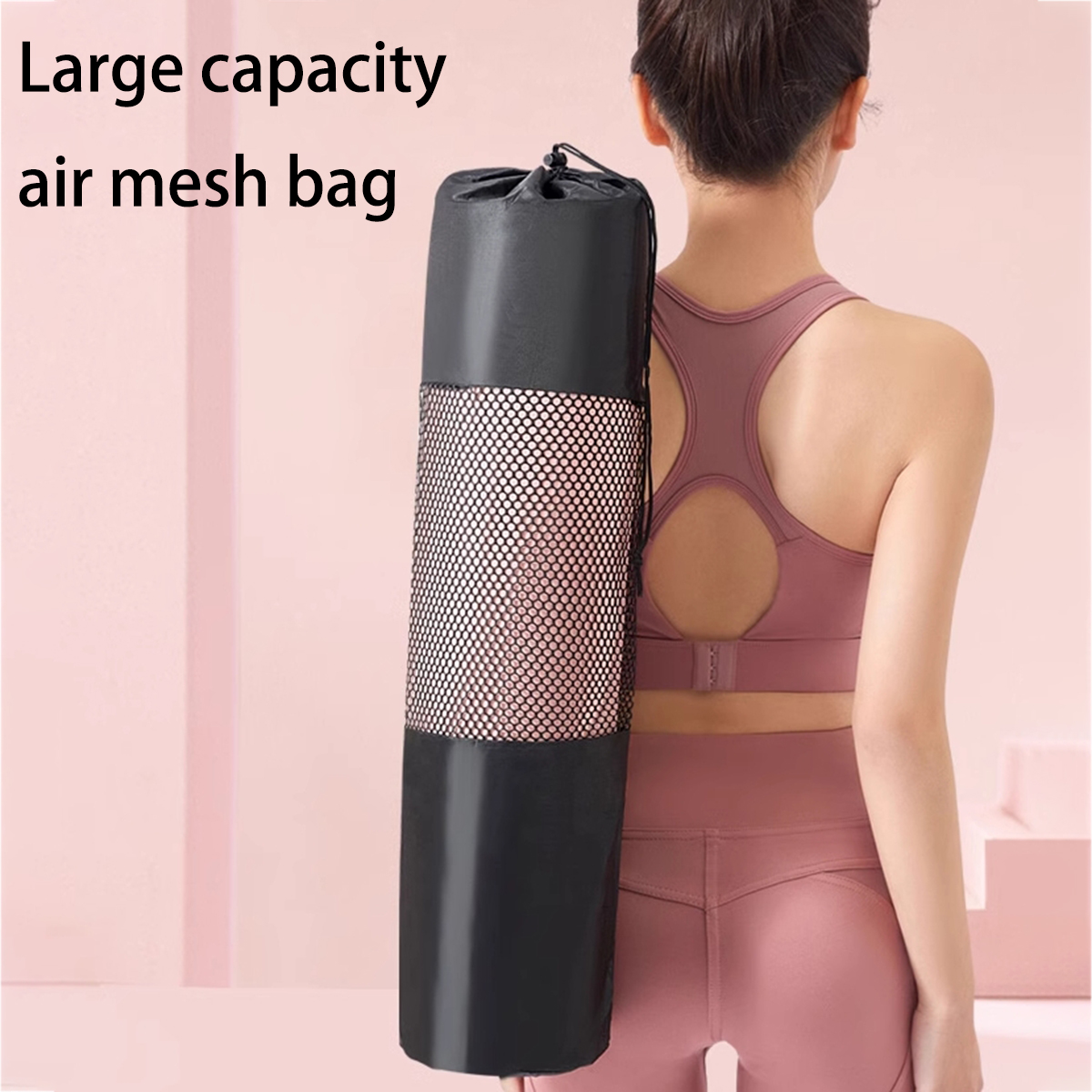 1 Breathable Yoga Mat Storage  - đánh giá và giá Pilates Yoga Fitness