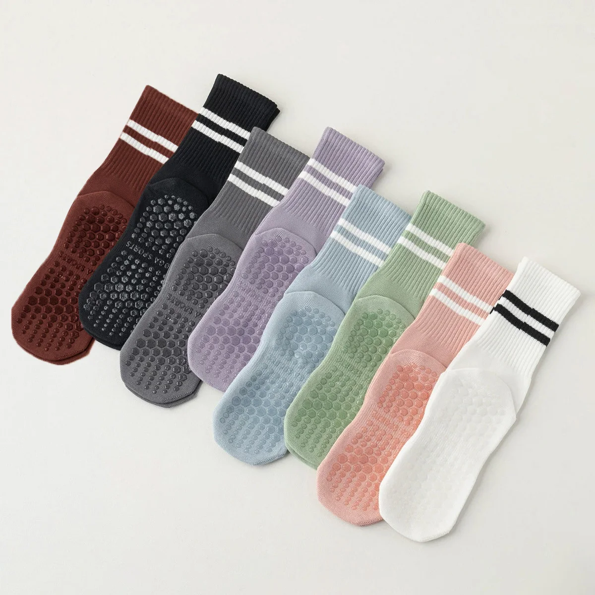 3 Pairs Long Yoga Socks with G - đánh giá và giá Pilates Yoga Youtube