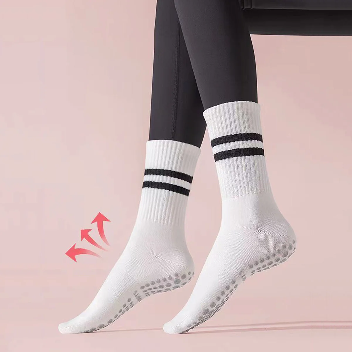 3 Pairs Long Yoga Socks with G - đánh giá và giá Pilates Yoga Youtube