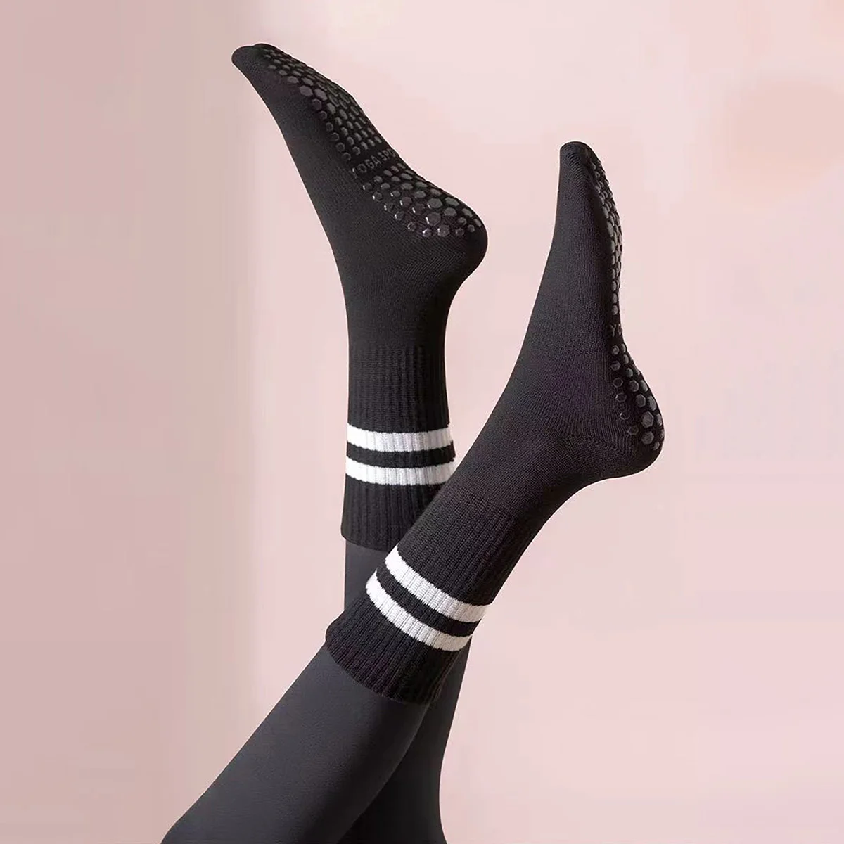 3 Pairs Long Yoga Socks with G - đánh giá và giá Pilates Yoga Youtube