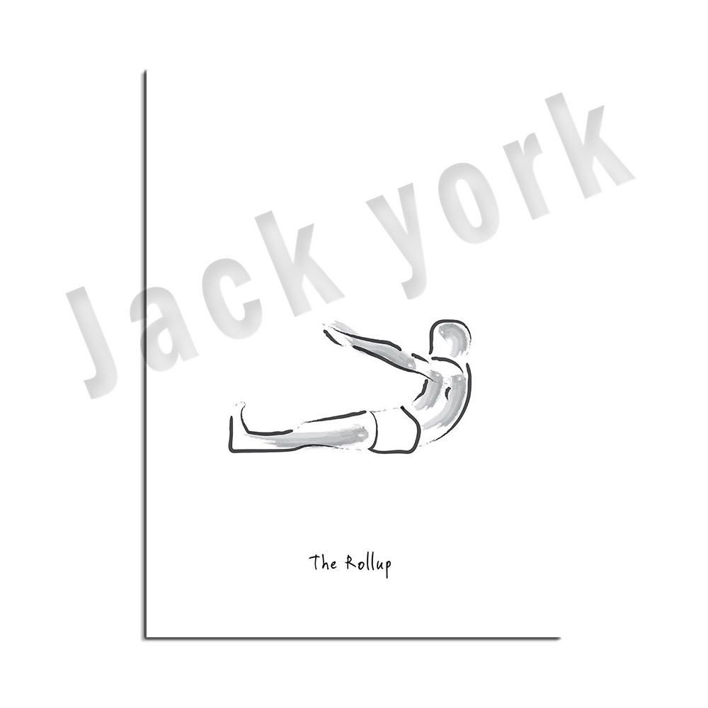 Pilates exercise black and whi - đánh giá và giá Pilates And Yoga Combined