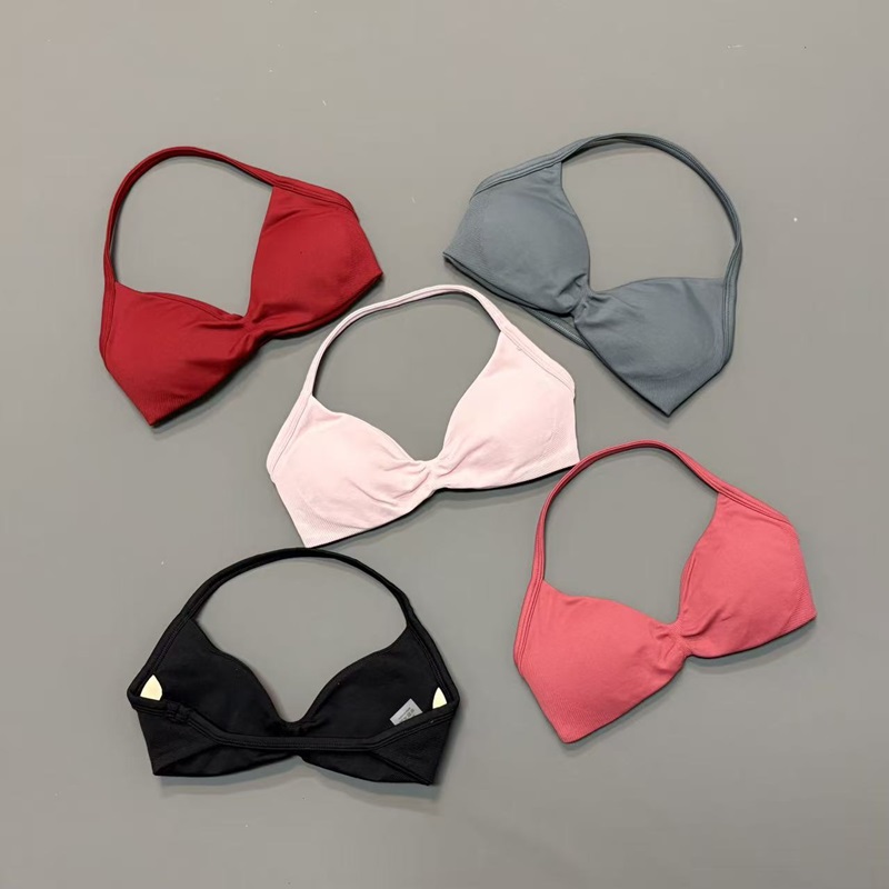 Women Halter Sports Bra V-Neck - đánh giá và giá Yoga Strap Cotton