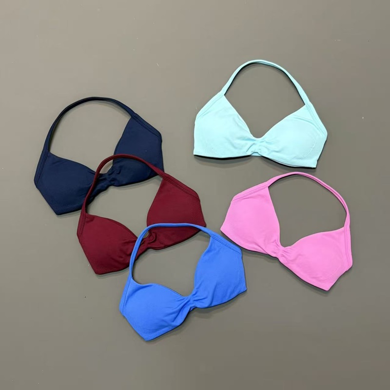 Women Halter Sports Bra V-Neck - đánh giá và giá Yoga Strap Cotton