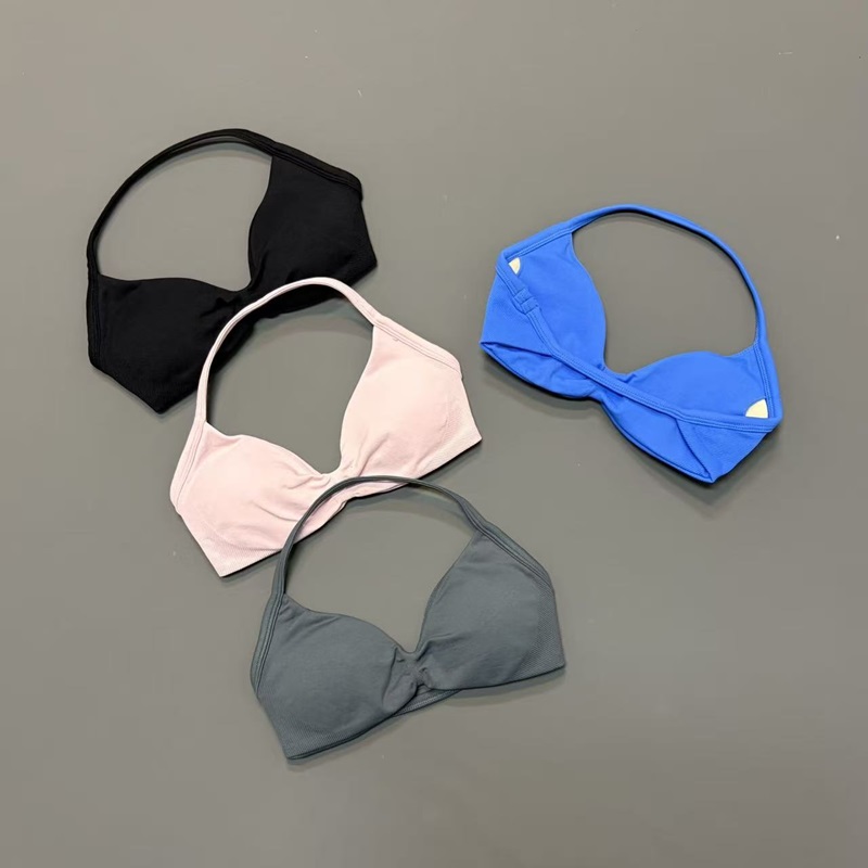 Women Halter Sports Bra V-Neck - đánh giá và giá Yoga Strap Cotton