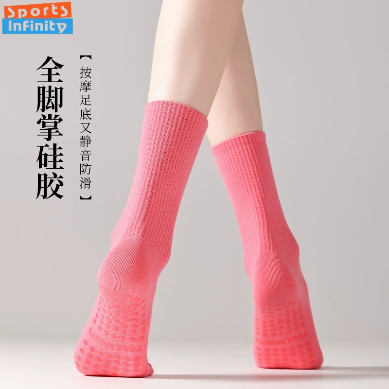 Solid Color Yoga Socks Anti Sl - đánh giá và giá Pilates Yoga Youtube